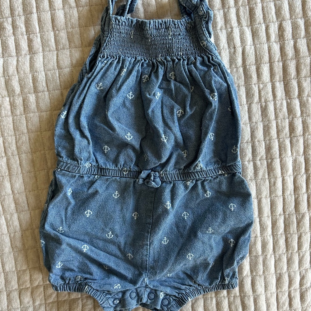 Carter's Nautical Baby Romper